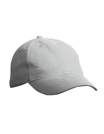 6 Panel Softlining Raver Cap — Light Grey