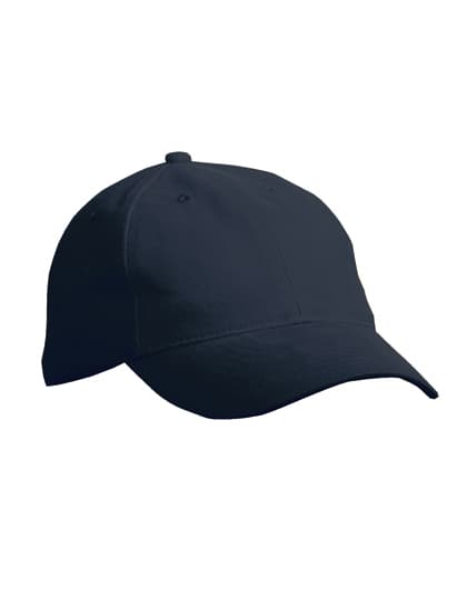 6 Panel Softlining Raver Cap — Navy