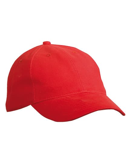 6 Panel Softlining Raver Cap — Signal Red