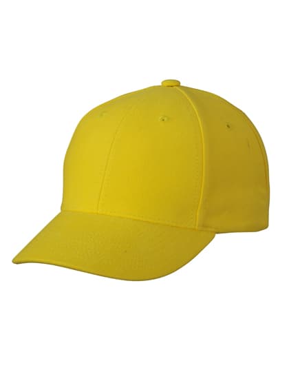 6-Panel Raver Cap Laminated — Sun Yellow
