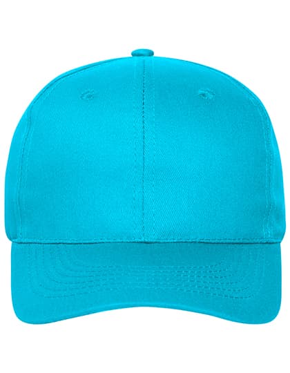 6 Panel Cap Bio Cotton — Turquoise