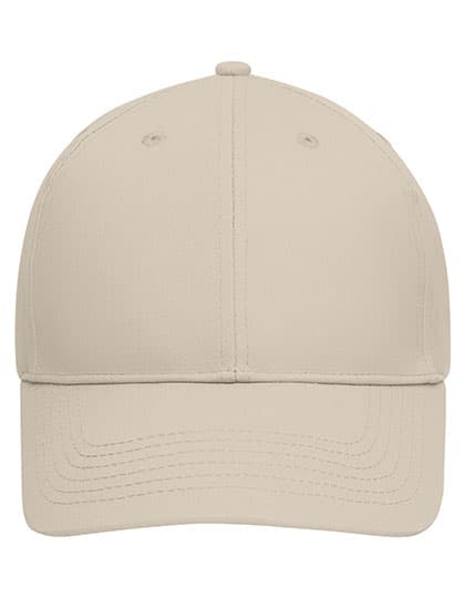 6 Panel Cap Bio Cotton — Sandstone