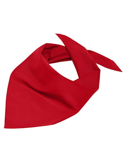 Triangular Scarf — Red