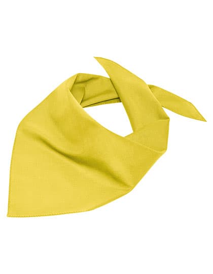 Triangular Scarf — Sun Yellow