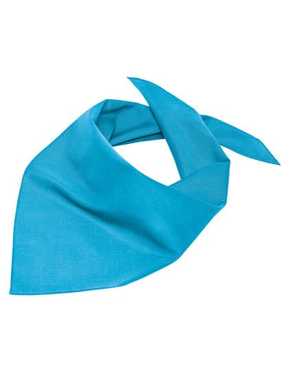 Triangular Scarf — Turquoise