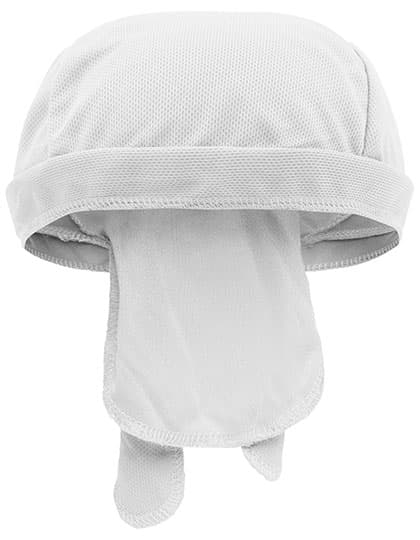 Functional Bandana Hat — White