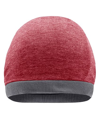 Heather Summer Beanie — Wine Melange