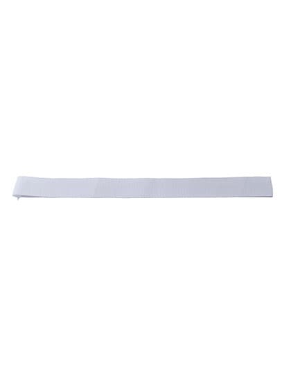 Ribbon For Promotion Hat — White