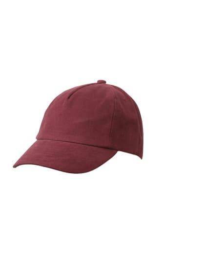 Kids´ 5-Panel Cap — Burgundy