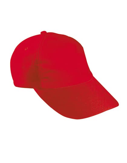 Kids´ 5-Panel Cap — Signal Red
