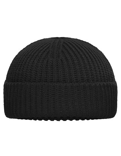 Fisherman Beanie — Black