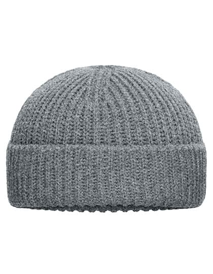 Fisherman Beanie — Grey Melange