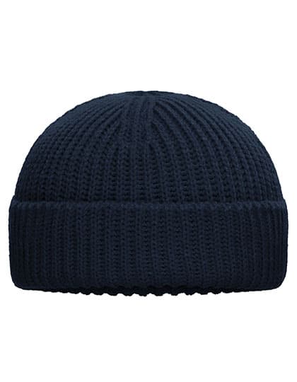 Fisherman Beanie — Navy