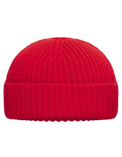Fisherman Beanie — Red