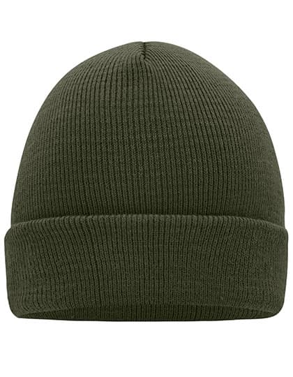 Knitted Cap — Olive
