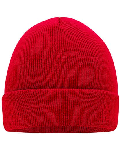 Knitted Cap — Red