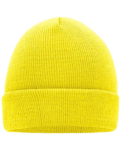 Knitted Cap — Yellow