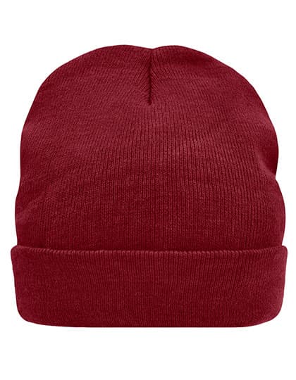 Knitted Cap Thinsulate™ — Burgundy