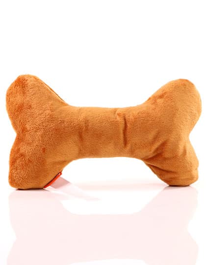 MiniFeet® Hundespielzeug Knochen mit Knisterfunktion — Brown