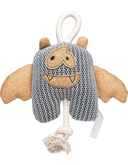 MiniFeet® Hundespielzeug Fledermaus — Grey