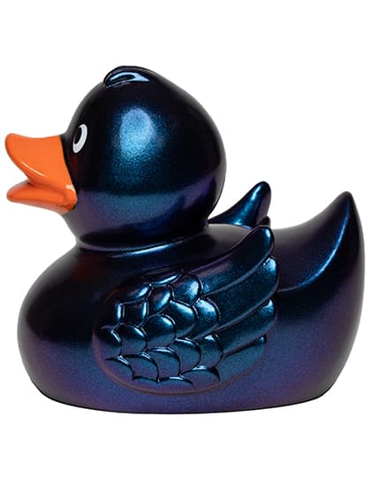 Schnabels® Quietsche-Ente Glitzer — Metallic-Blue