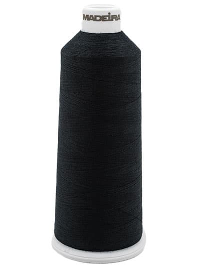 Burmilon 120/2 Polyester Untergarn — Black