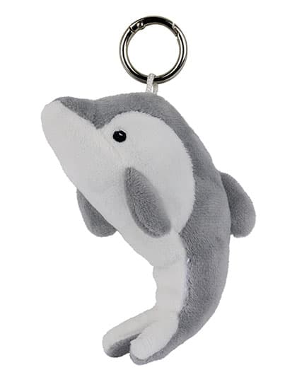 Character Keyring — Dolphin Grey