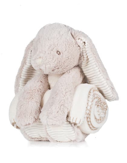 Rabbit And Blanket — Cream