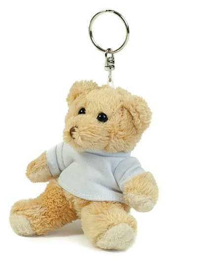 Binx Key Ring Teddy — Light Brown