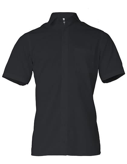Men´s Shirt Modern Fit Short Sleeve — Black