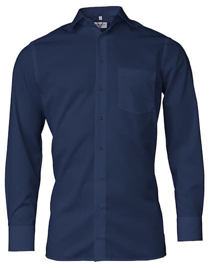 Men´s Shirt Modern Fit Long Sleeve — Navy