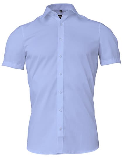Men´s Shirt Body Fit Short Sleeve — Blue