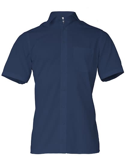 Men´s Shirt Comfort Fit Short Sleeve — Navy