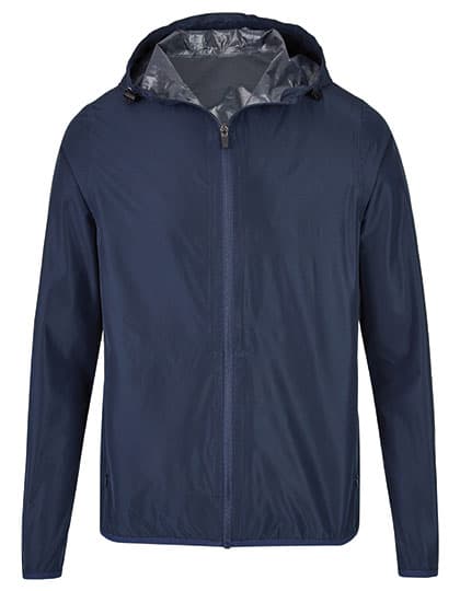 my mate - Unisex Hooded Windbreaker — Navy