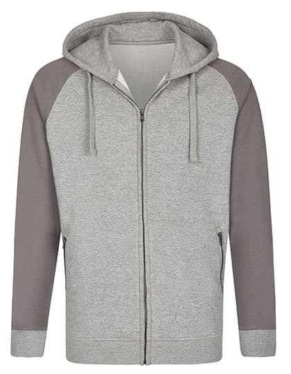my mate - Men´s Zip Hoody — Heather Grey