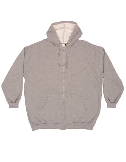 Unisex Zip-Jacket — Heather Grey