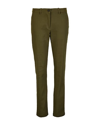 Women´s Chino Pants Gustave — Deep Khaki