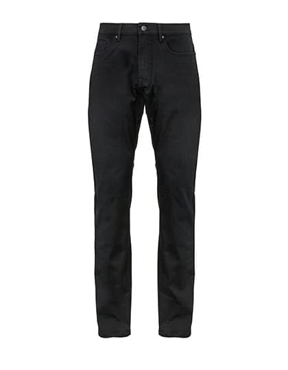 Men´s Stretch Straight Leg Jeans Gaspard — Deep Black