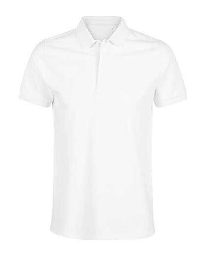 Men´s Piqué Polo Shirt Owen — Optic White