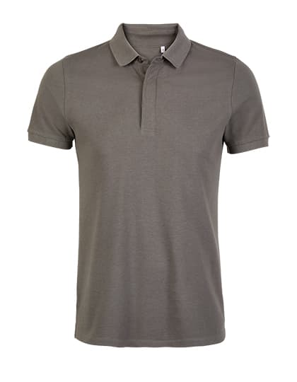 Men´s Piqué Polo Shirt Owen — Soft Gray