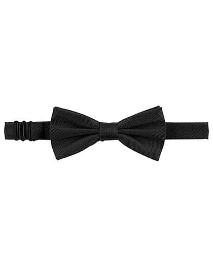 Pre-Tied Bow Tie Teddy — Deep Black