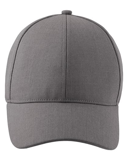 Six Panel Cap Tom — Gray Melange