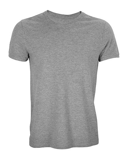 Unisex Cotton Piqué T-Shirt Loris — Gray Melange