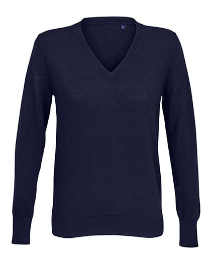 Women´s V-Neck Sweater Sullivan — Night