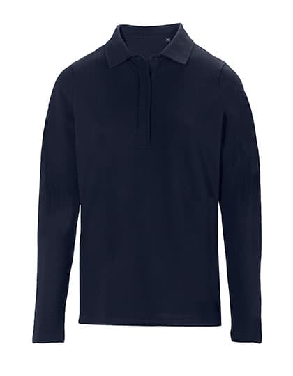 Women´s Long Sleeve Polo Shirt Owen — Night