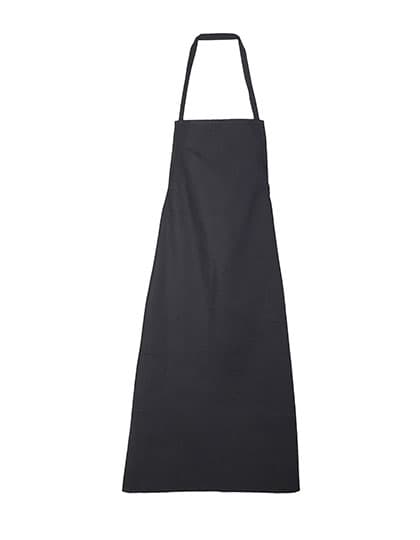 High-End Bib Apron Erold — Deep Black