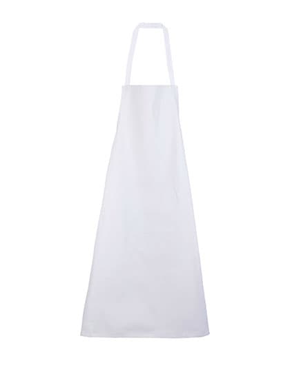 High-End Bib Apron Erold — Optic White