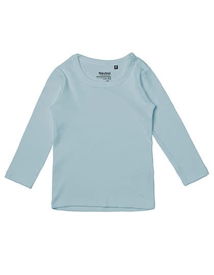 Babies Long Sleeve T-shirt — Light Blue