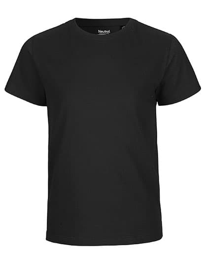 Kids´ Short Sleeve T-Shirt — Black