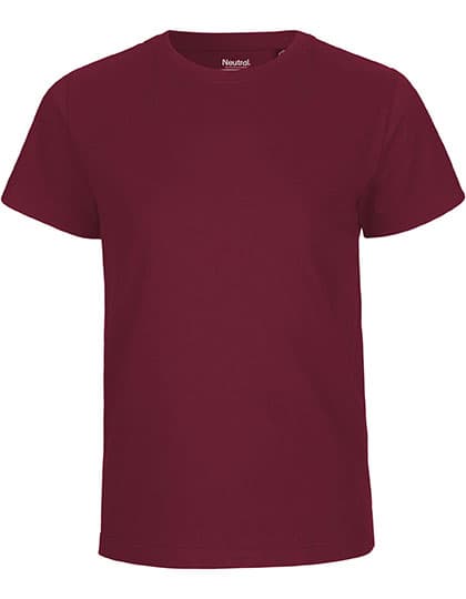 Kids´ Short Sleeve T-Shirt — Bordeaux